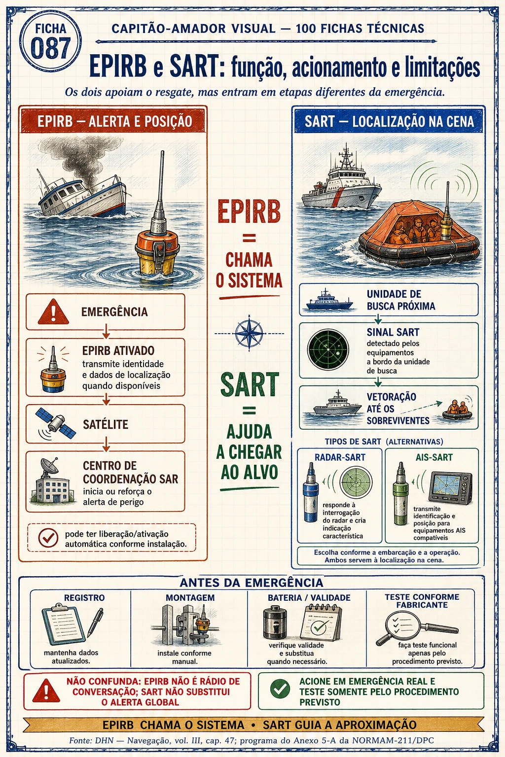 Prévia 5 — EPIRB e SART